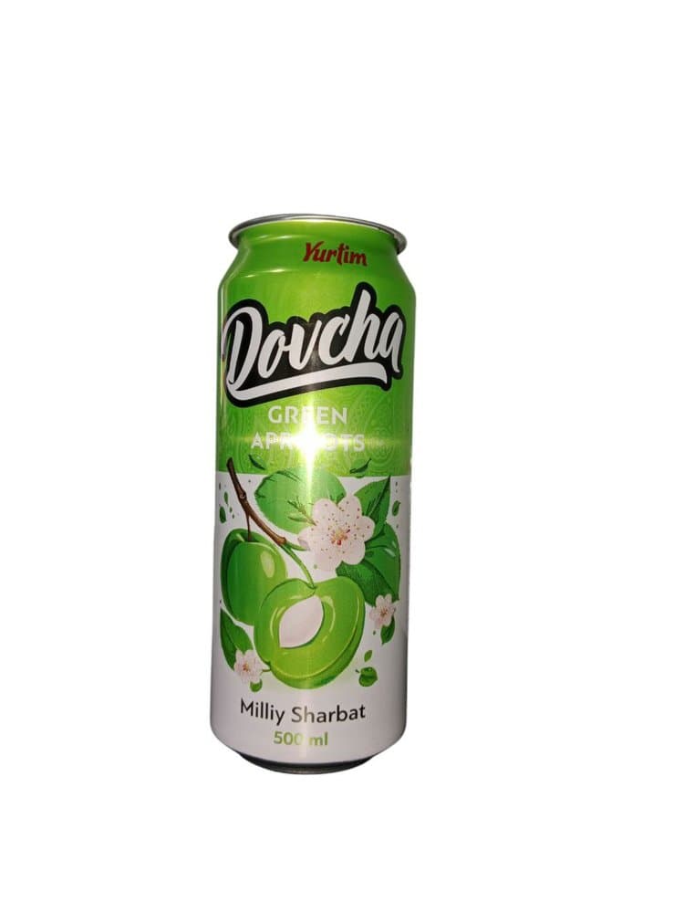 Yurtim milliy sharbati, dovcha ta'mli, alyuminiy banka 0,5 l
