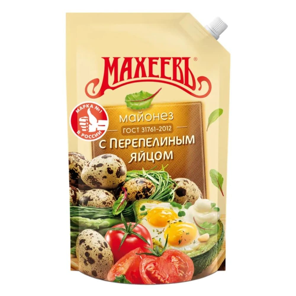 Maxeev mayonez, bedana tuxumi bilan 190 ml