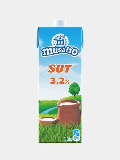 Musaffo sut, 3,2% 1 l