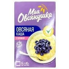 Moya Ovsyanushka suli bo'tqasi, chernika 200 g