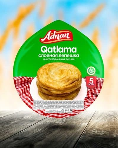 Adnan qatlama uchun xamir 500 g