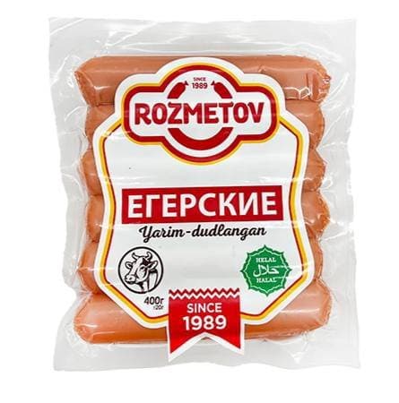 Rozmetov, Yegerskie kolbasachalari 400 g