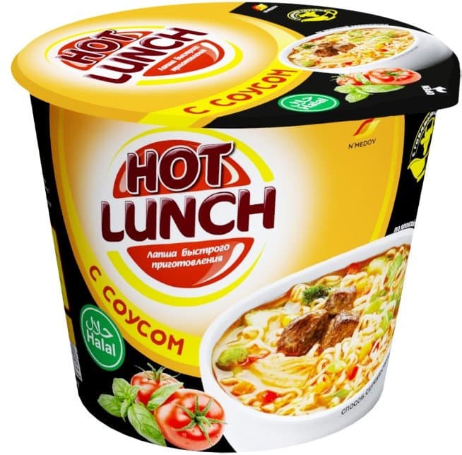 Hot Lunch lapshasi, sousli 90 g