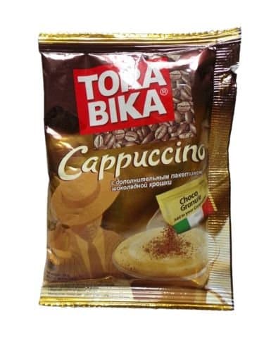 Torabika kapuchino, paketcha 25 g