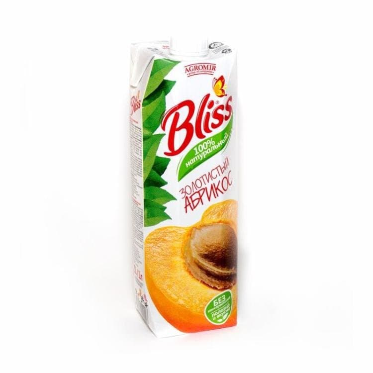 Bliss sharbati, o'rik, tetra pak 1 l