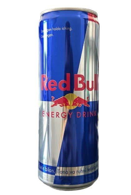 Red Bull energetik ichimligi, temir banka 0,25 l