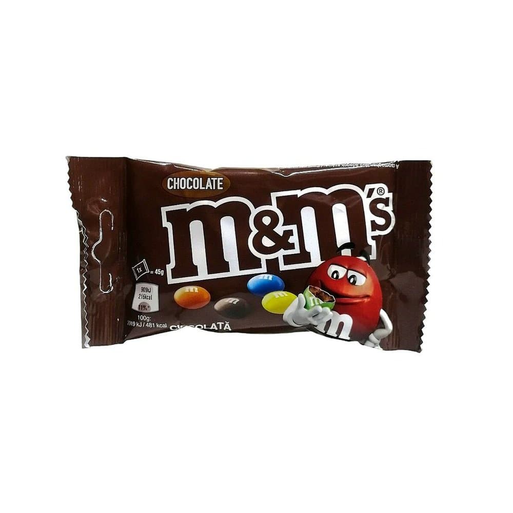 M&M's draje, sutli shokolad bilan 45 g