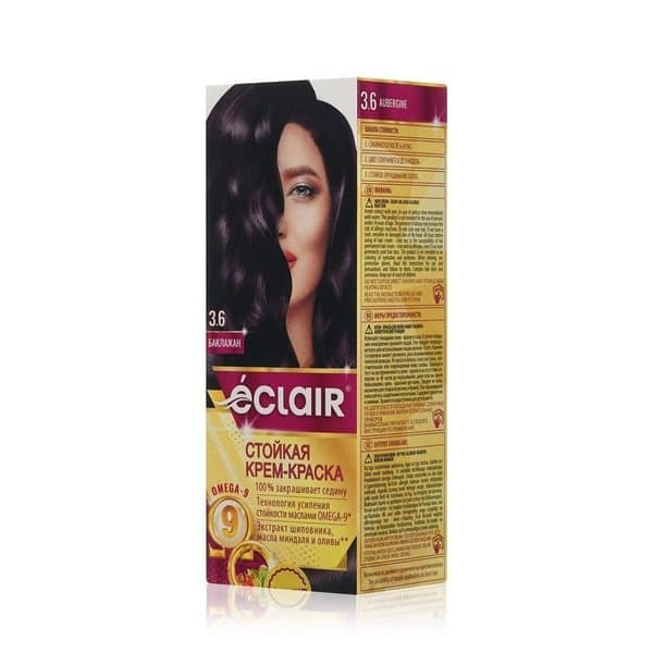 Eclair soch bo'yog'i, Omega-9, ton 3.6 baqlajon