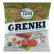 Flint grenkasi, javdarli salyami ta'mli 100 g