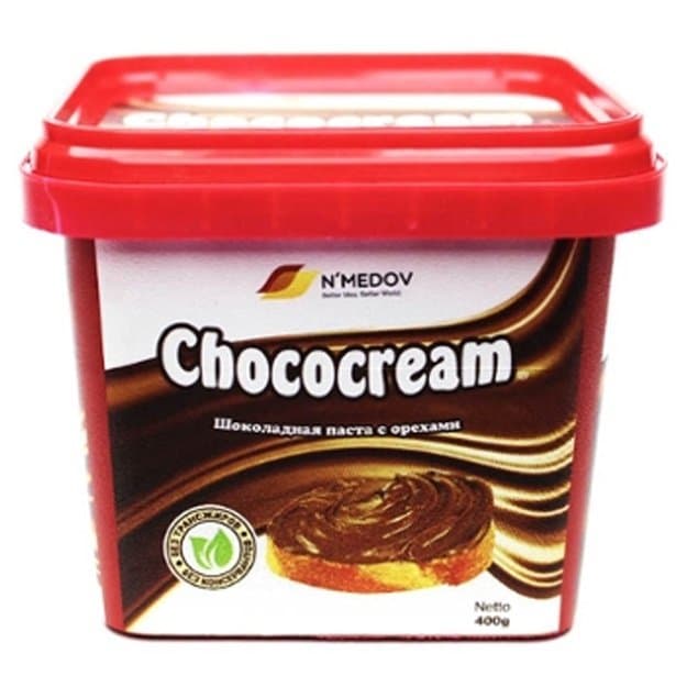 Chococream shokolad pastasi, plastik chelak 400 g